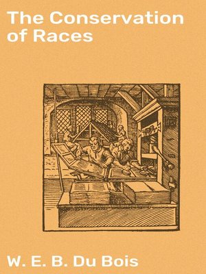 cover image of The Conservation of Races